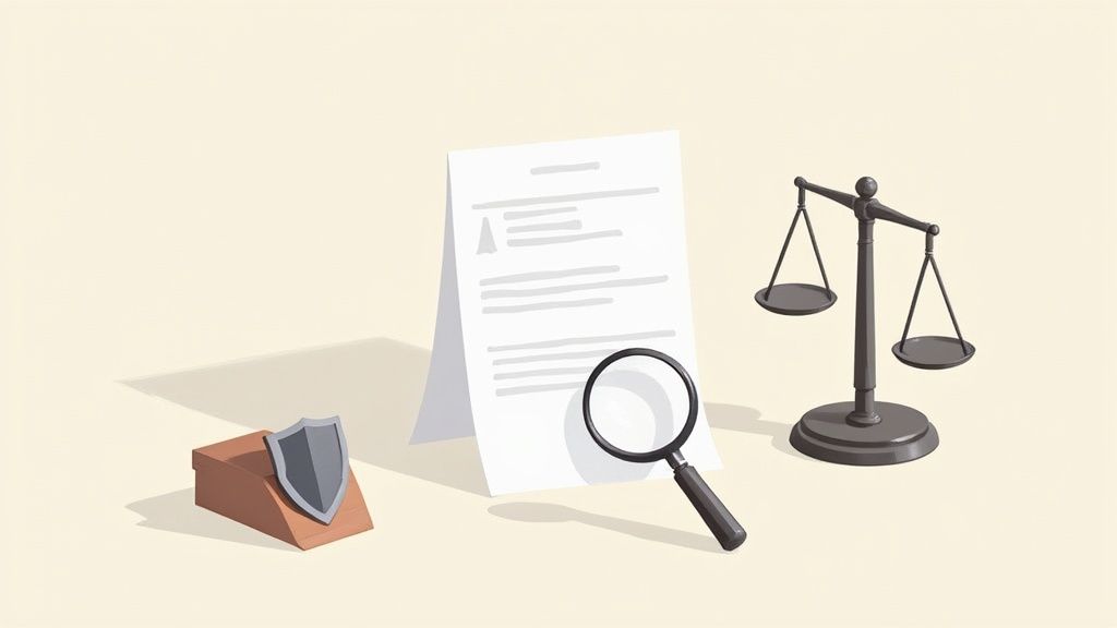 A gavel and law books on a wooden desk, symbolizing the legal aspects of termination.