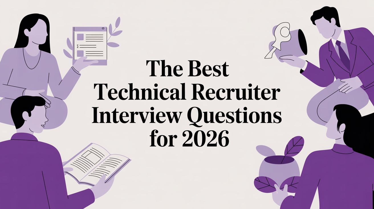 The Best Technical Recruiter Interview Questions for 2026