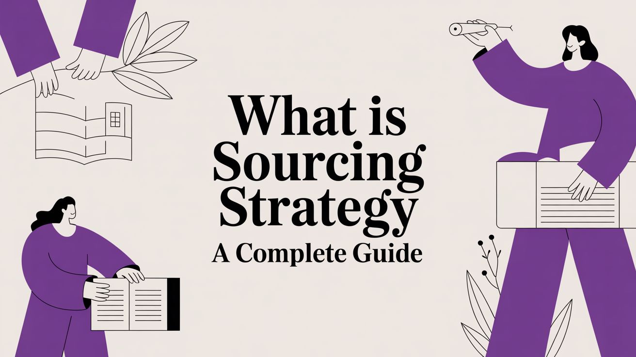 What Is Sourcing Strategy: a Complete Guide for 2026