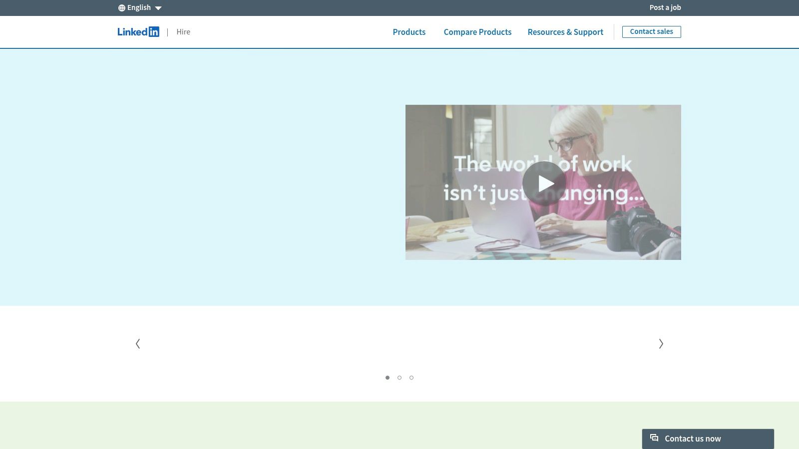 recruiting software examples featuring the LinkedIn Recruiter hiring platform